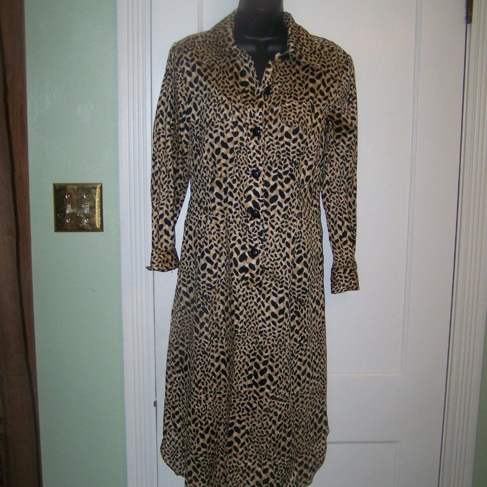 Who What Wear Dress Leopard Print S